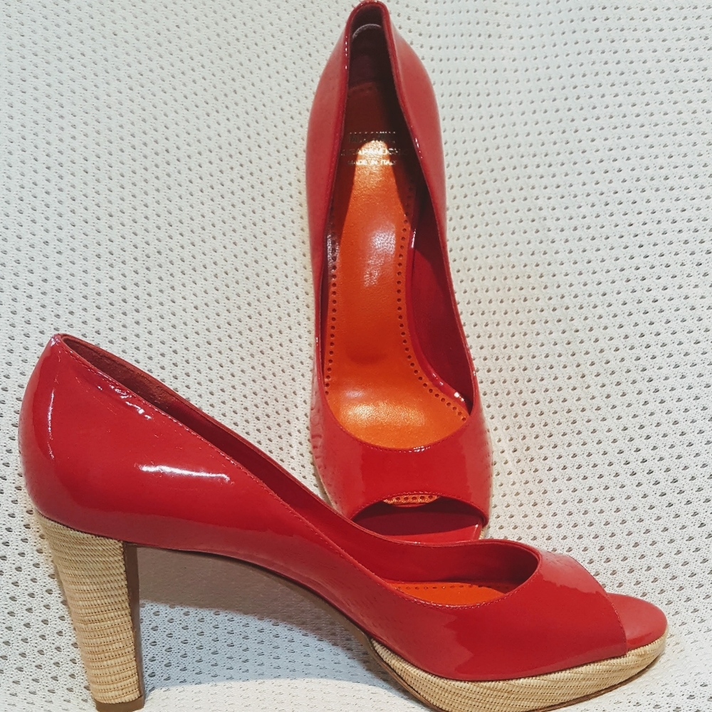 Moschino Peep Toe Pumps Size 10/40